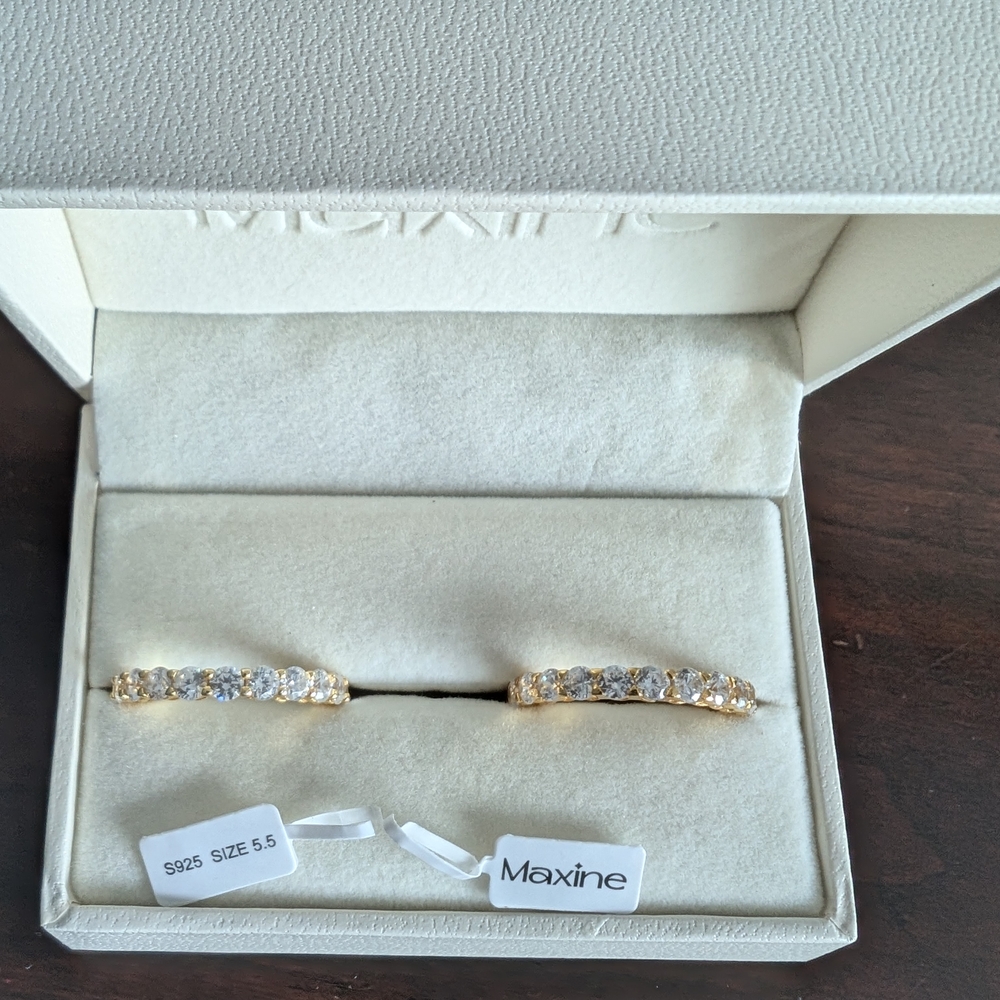 Maxine Gold and Silver Tone Rings